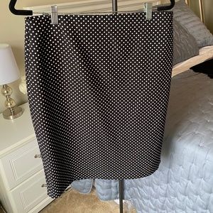 Philosophy Polka Dot Pencil Skirt